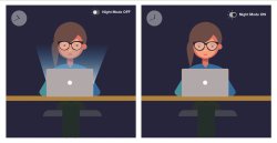 حالت شب (Night Mode) می‌تواند الگوی خواب افراد را تغییر دهد