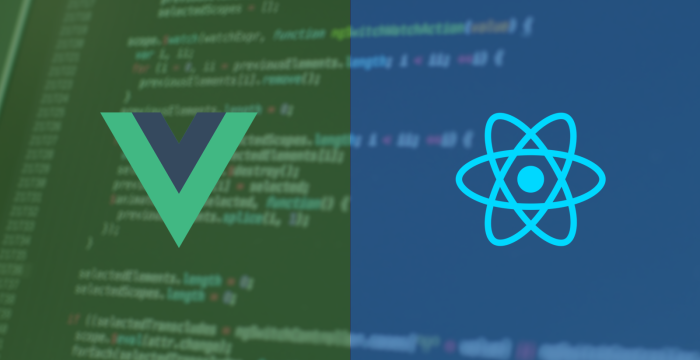  مقایسه سریعVue.JS و React.JS