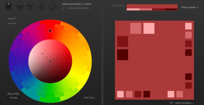 ۱۲ ابزار آنلاین ساخت رنگ برای طراحان وب
